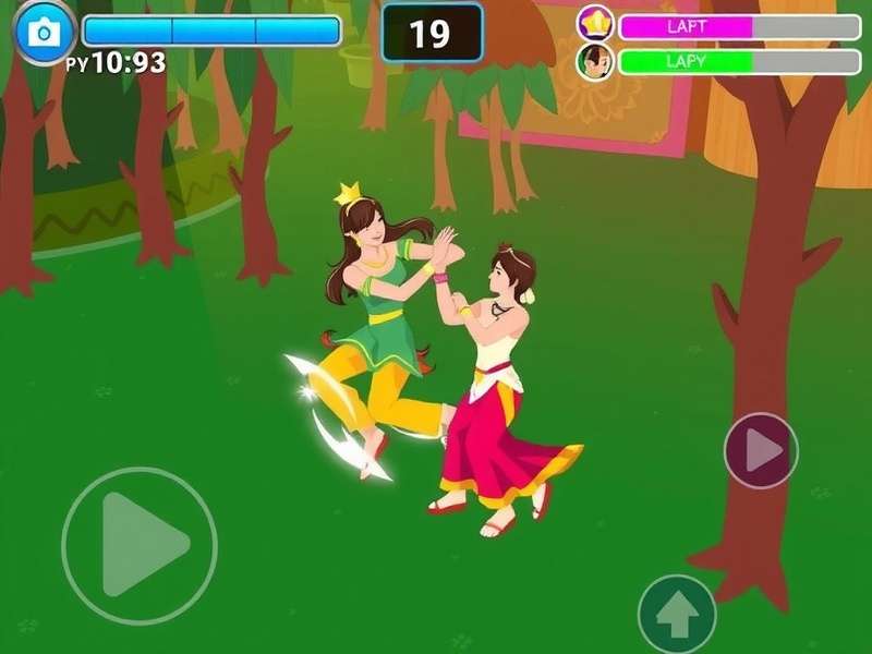 Salsa Sensation Indian Twist Gameplay Screenshot